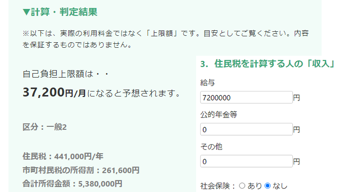 障害福祉サービス等の利用者負担額の計算方法など