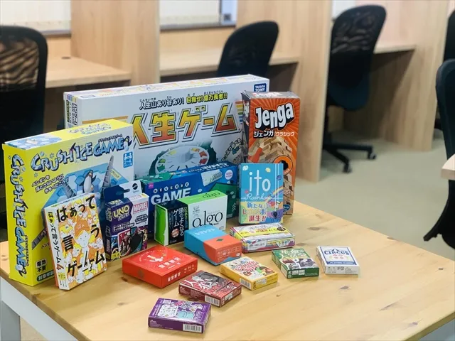 自立訓練事業所(生活訓練)エンラボカレッジのゲーム等