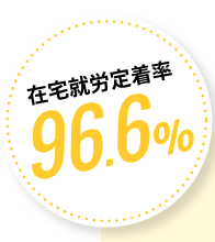 IT特化型の就労移行支援事業所manaby（マナビー）の在宅就労定着率