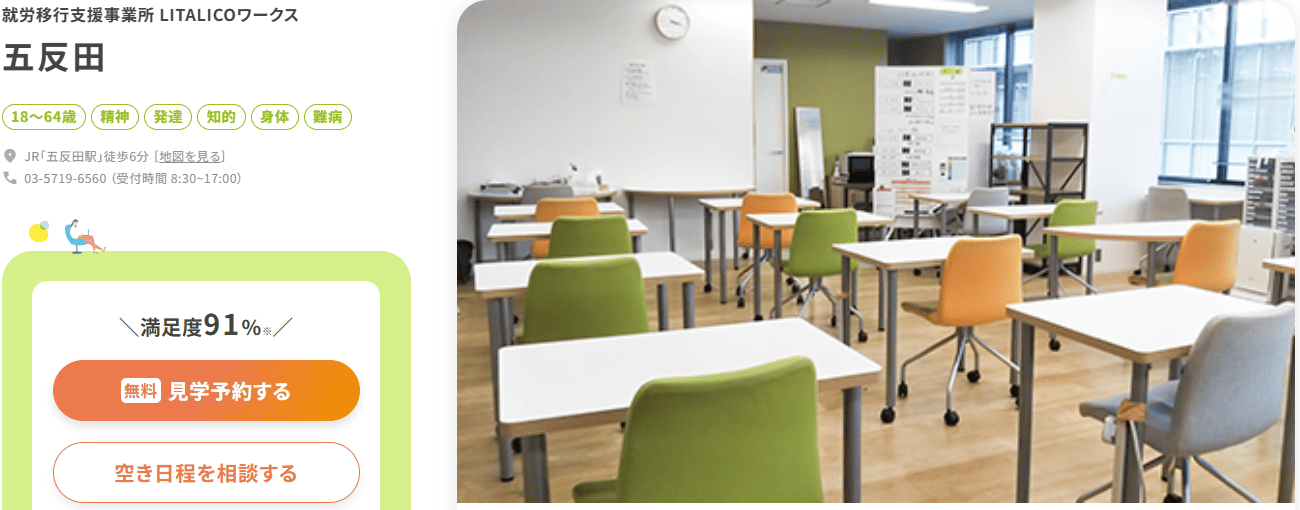 LITALICOワークス 五反田