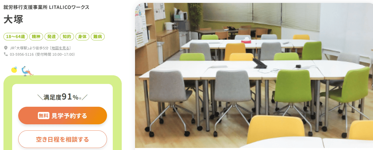 LITALICOワークス 大塚