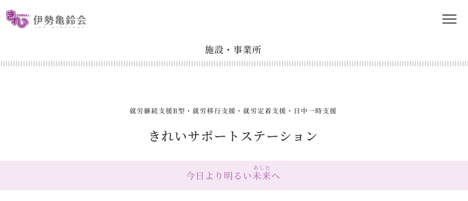 きれいサポートステーション