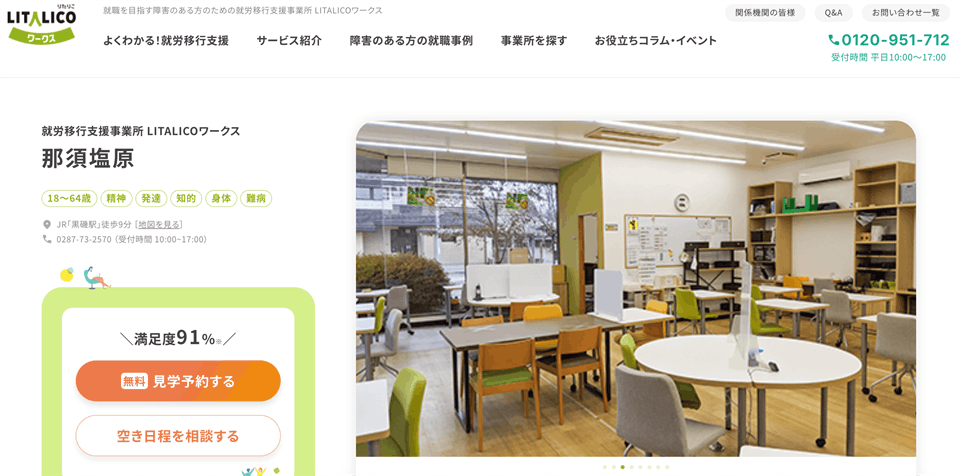 リタリコワークス那須塩原