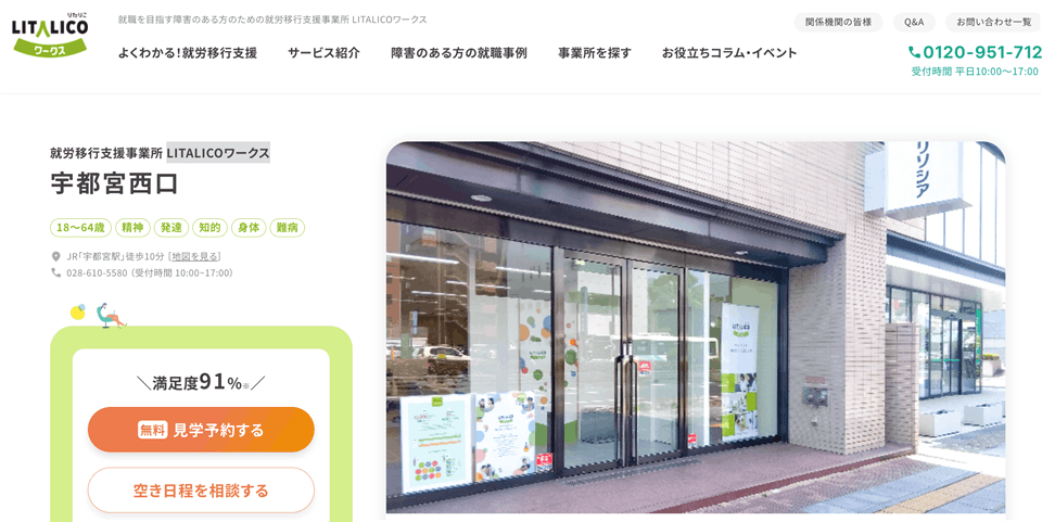 リタリコワークス宇都宮西口