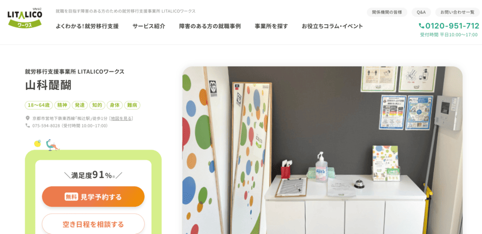 リタリコワークス山科醍醐